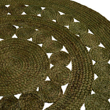 Load image into Gallery viewer, Charlie Rug 120cm Round Olive

