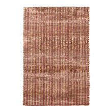 Load image into Gallery viewer, Darcy Jute Rug 60x90cm Brick &amp; Natural

