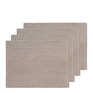 Miller Braided Placemat Set of 4 33x48cm Sandstone