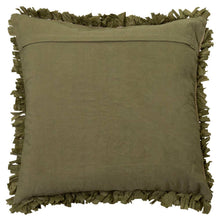 Load image into Gallery viewer, Elodie Cushion 50x50cm Olive
