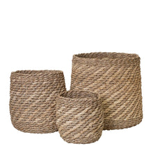 Load image into Gallery viewer, Accra Set of 3 Baskets Natural
