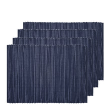 Load image into Gallery viewer, Alexis Set of 4 Placemats 33x48cm Navy &amp; Blueberry
