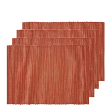 Load image into Gallery viewer, Alexis Set of 4 Placemats 33x48cm Rust &amp; Clay

