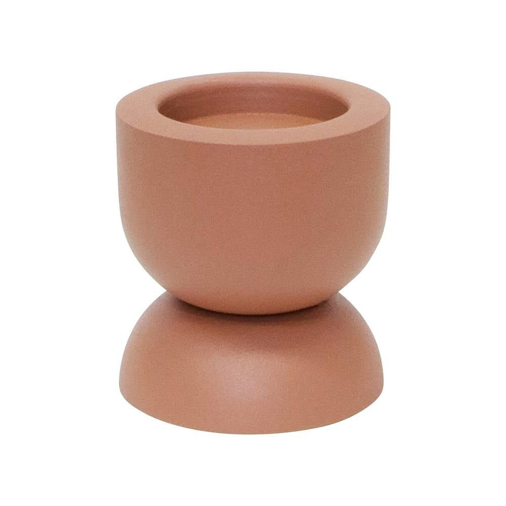 Amira Candle Holder Small 10x10x11cm Clay