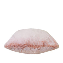 Load image into Gallery viewer, Archie Faux Fur Cushion 50x50cm Soft Pink
