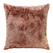 Load image into Gallery viewer, Archie Faux Fur Cushion 50x50cm Terracotta
