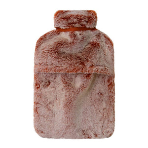 Archie Hot Water Bottle and Cover 37x22cm Terracotta