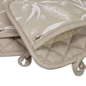 Bindi 2pk Pot Holder 21x21cm Grey Beige
