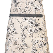 Load image into Gallery viewer, Blossom Apron 83x68cm Cream
