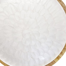Load image into Gallery viewer, Como Footed Serving Plate 29x29x10cm Pearl Natural
