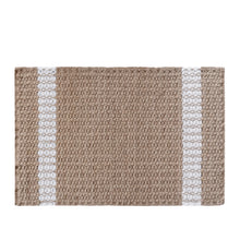 Load image into Gallery viewer, Conner Jute Placemat 4 pack 33x48cm Ivory
