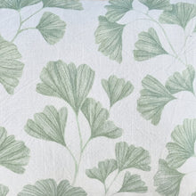 Load image into Gallery viewer, Ginkgo Cushion 35x55cm Mint &amp; Ivory
