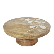 Load image into Gallery viewer, Ginkgo Cake Stand 30x12 cm Natural
