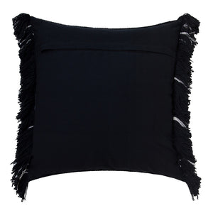 Hana Cushion 50x50cm Black & Ivory