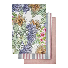 Load image into Gallery viewer, Hydrangea 3 Pack Tea Towel 50x70cm Rose Pink
