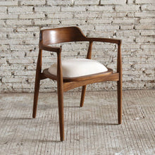 Load image into Gallery viewer, Markus Chair Keat Fabric 57x53x72cm Natural &amp; White
