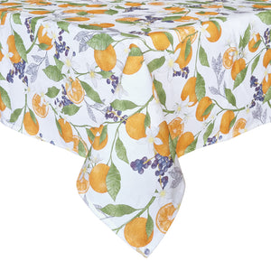 Orange Tablecloth 150x250cm White