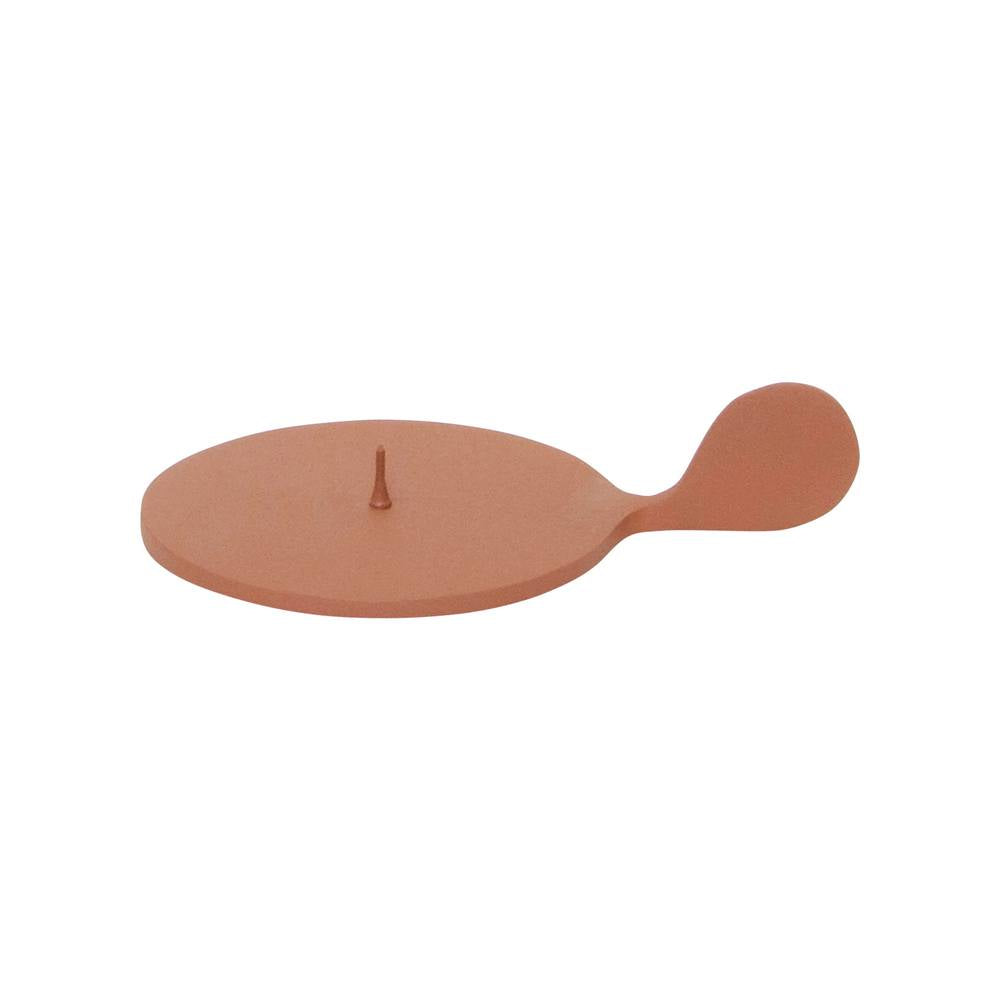 Ostra Candle Holder Large 19.5x13x4.5cm Clay