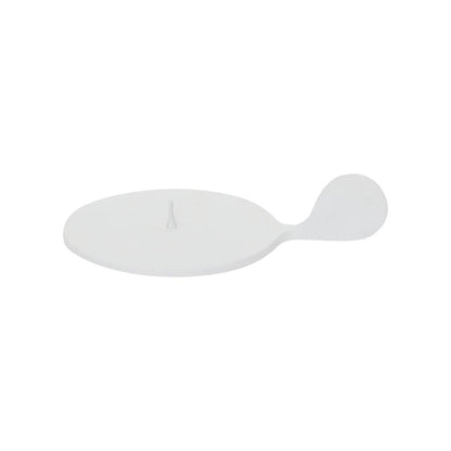 Ostra Candle Holder Large 19.5x13x4.5cm White