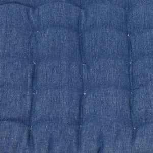 Outdoor Solid Chair Pad 40x40cm Blue
