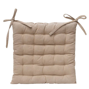 Outdoor Solid Chair Pad 40x40cm Taupe
