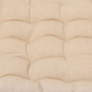 Outdoor Solid Chair Pad 40x40cm Taupe
