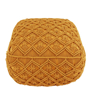 Petra Ottoman 60x60x35cm Mustard