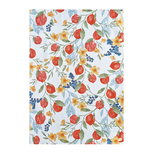 Pomegranate 3 Pack Tea Towel 50x70cm White Multi