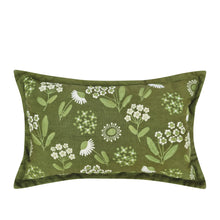 Load image into Gallery viewer, Posy Cushion 35x55cm Olive Multi
