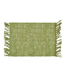 Load image into Gallery viewer, Rowan Jute Placemat 4 pack 33x48cm Bayleaf
