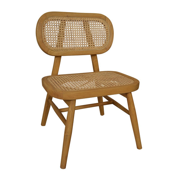 Seabrook Rattan Chair 55x53x79cm Natural