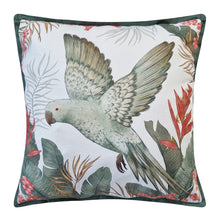Load image into Gallery viewer, Tropical Cushion 50x50cm White Multi
