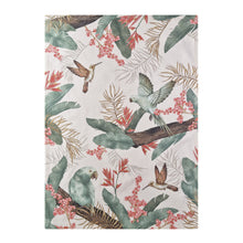 Load image into Gallery viewer, Tropical 2 Pack Tea Towels 50x70cm Shell Pink &amp; Coral
