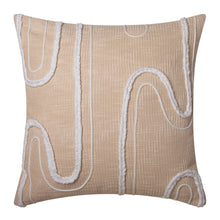 Load image into Gallery viewer, Zemira Cushion 50x50cm Ivory &amp; Oatmeal
